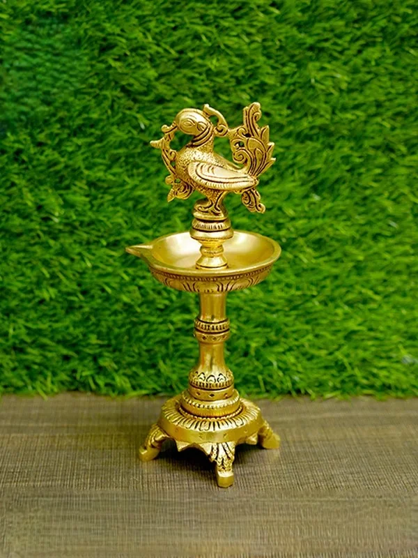 Single Face Annam Kuthu Vilakku/ 9 X 4″INCH